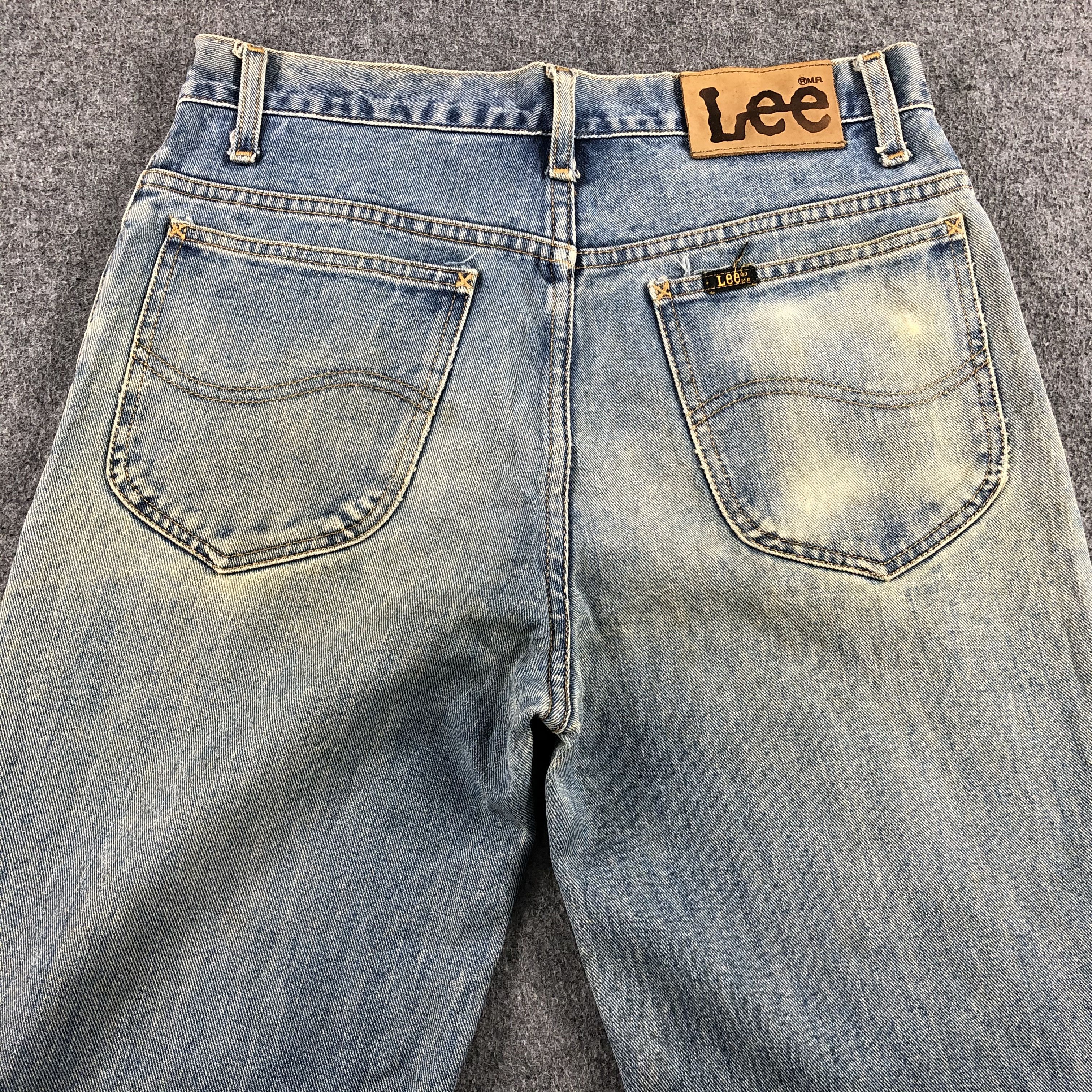 Lee Vintage Blue Wash Lee Jeans-J1539 Size US 31 - 4 Thumbnail