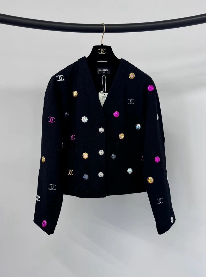 Chanel 21K colorful gemstone coat
