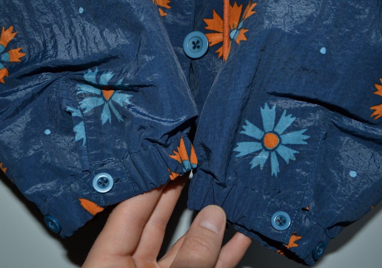 Japanese Brand Gudrun Sjoden Jacket Flowers Raincoat Hooded Size S Size S / US 4 / IT 40 - 10 Thumbnail