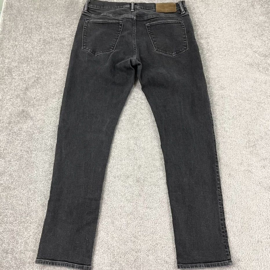 Todd Snyder Todd Snyder Jeans Slim Fit 32x32 Gray Stretch 5-Pocket Tapered Mens Size US 32 / EU 48 - 2 Thumbnail