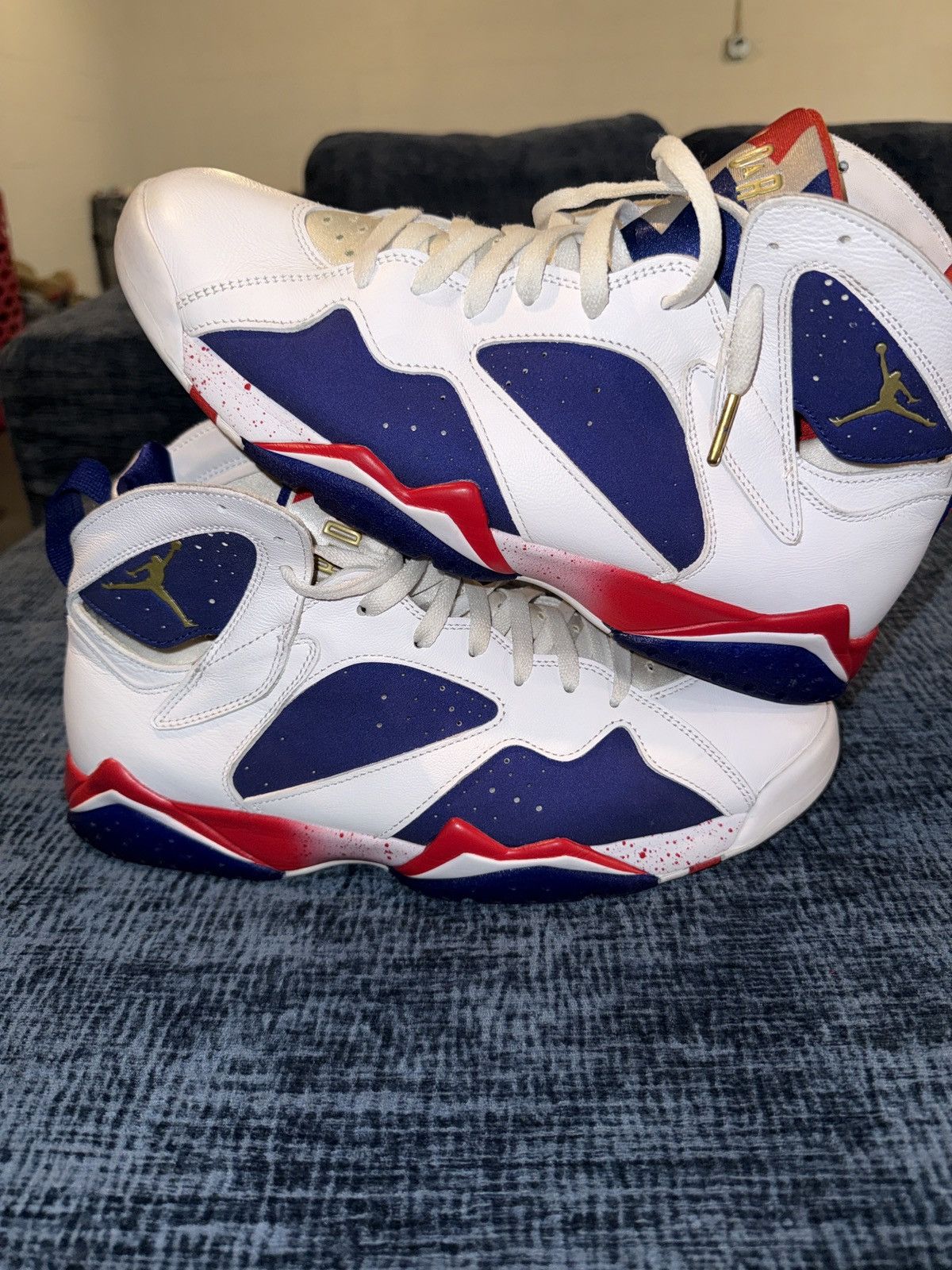 Jordan Brand 2016 Air Jordan 7 Retro Olympics Size US 12 / EU 45 - 5 Thumbnail