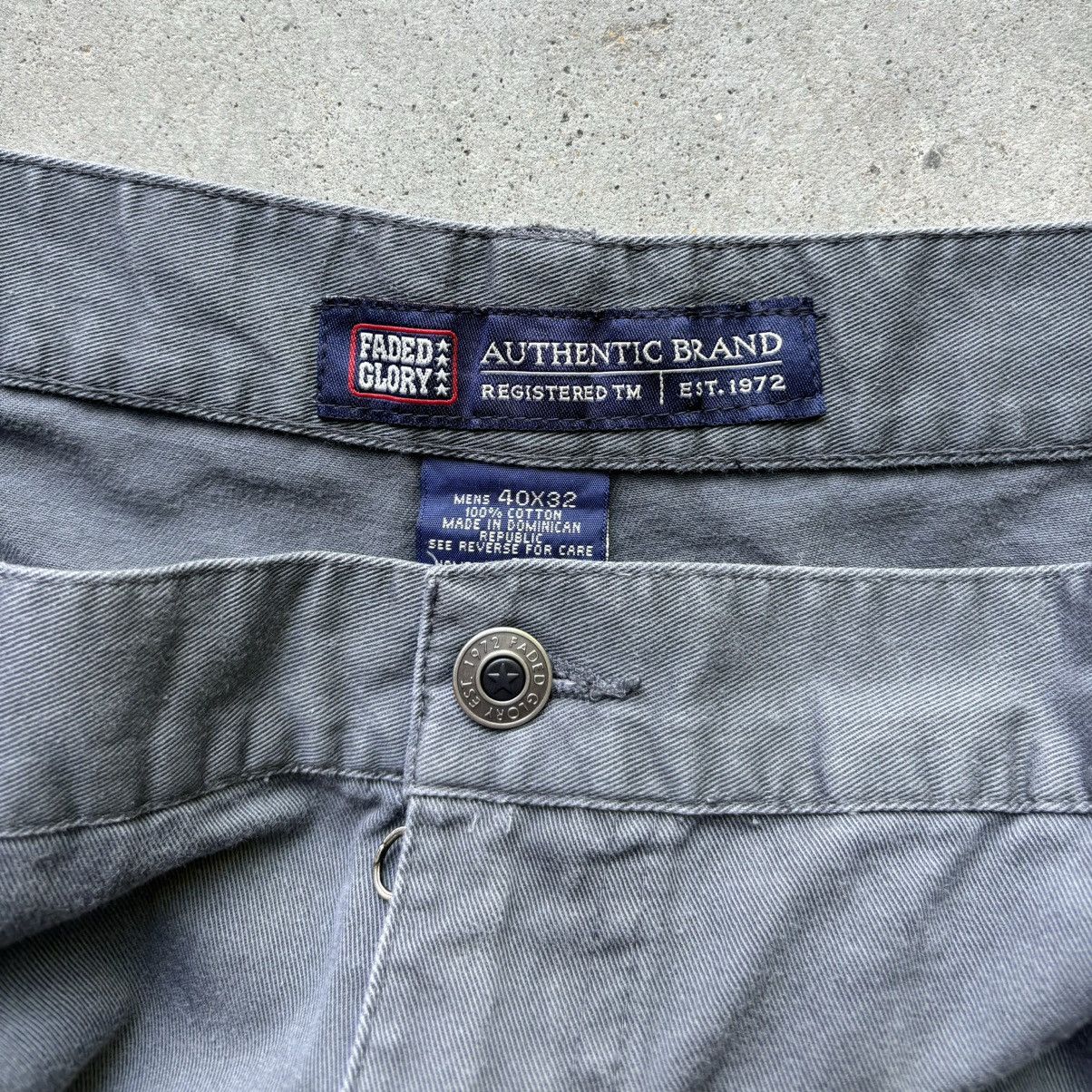 Faded Glory vintage Y2K FADED GLORY Utility Skater Wide Leg Cargo pants Size US 40 / EU 56 - 17 Thumbnail