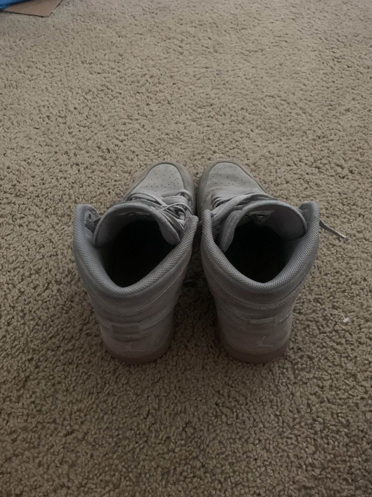 Jordan Brand × Nike × Vintage Air Jordan retro high gray suede Size US 8.5 / EU 41-42 - 3 Thumbnail