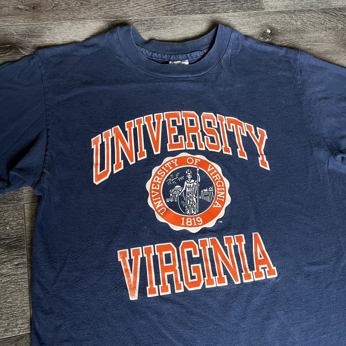 Vintage Vintage 1990s University of Virginia UVA Cotton Exchange Tee Size US L / EU 52-54 / 3 - 1 Thumbnail