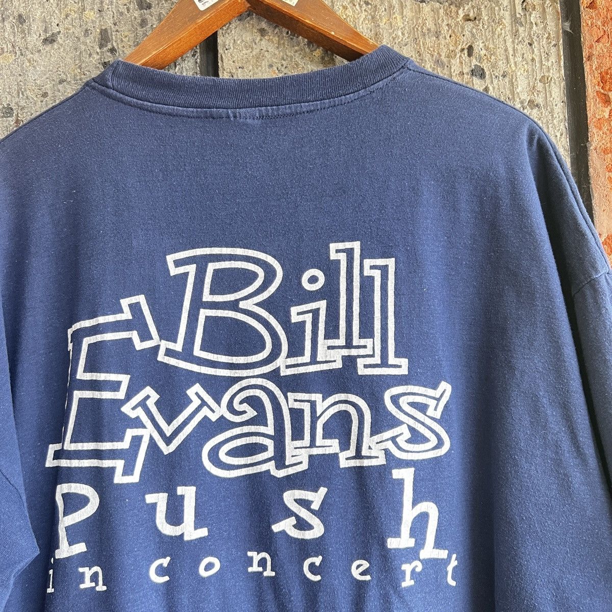 Band Tees 1994 Bill Evans & Push Band Tour Concert Tee Shirt Jazz Size US XL / EU 56 / 4 - 6 Thumbnail