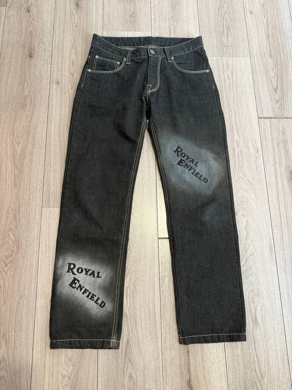 Vintage Royal Enfield moto eleven kewlar jeans W33 L32 Size US 33 - 1 Thumbnail