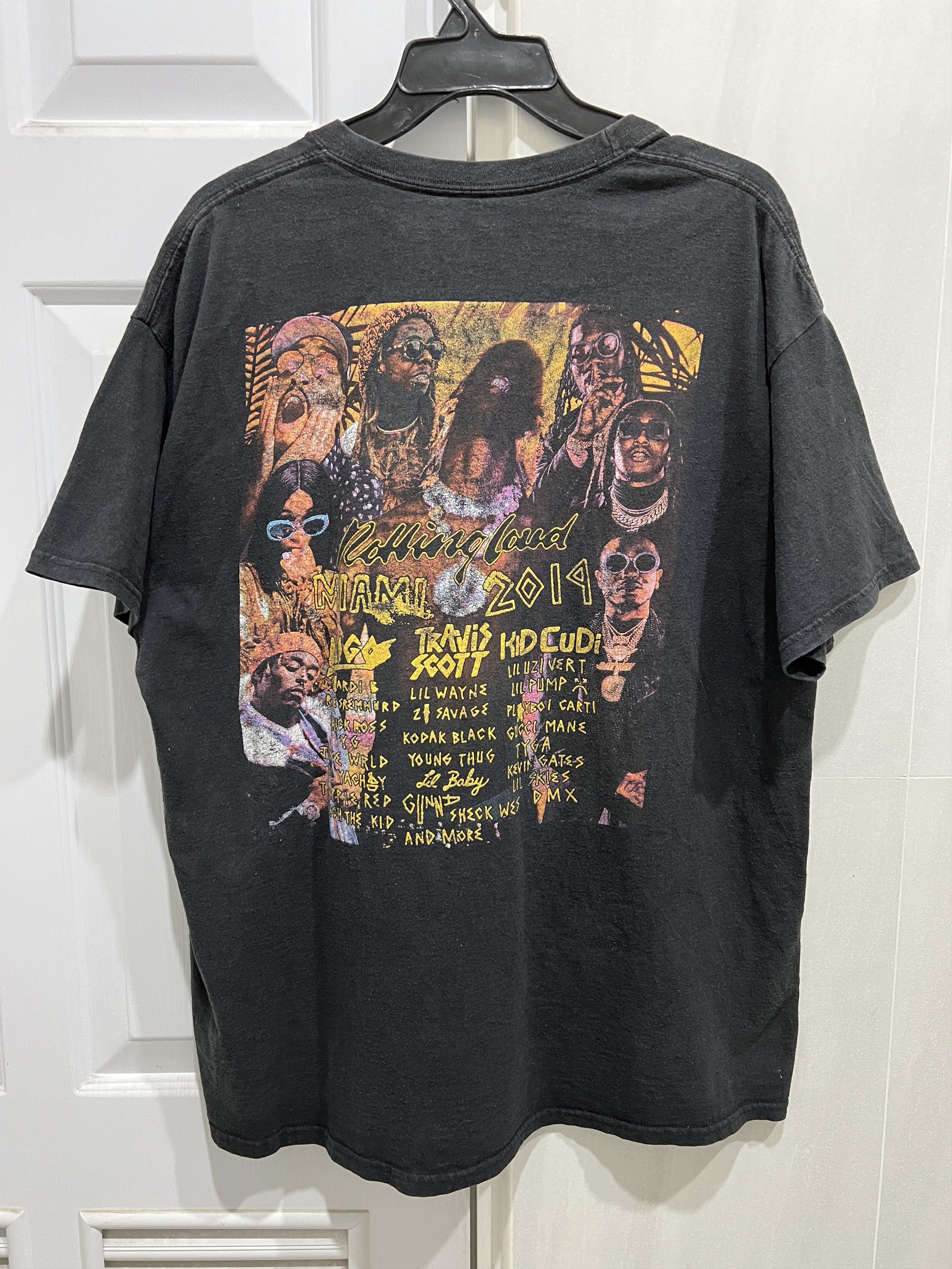 Playboi Carti Rolling Loud 2019 Promo Tour Tee XL Faded Hiphop Rapper Size US XL / EU 56 / 4 - 1 Thumbnail