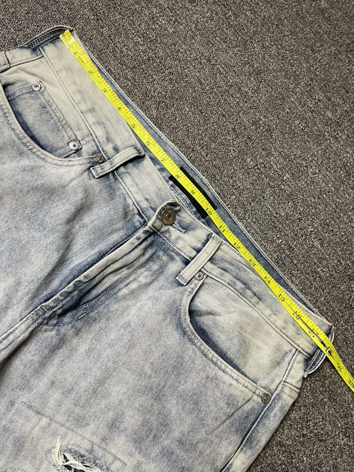 Pacsun × Vintage PACSUN 32x30 Acid Wash Ripped Jeans (92) Size US 35 - 10 Thumbnail