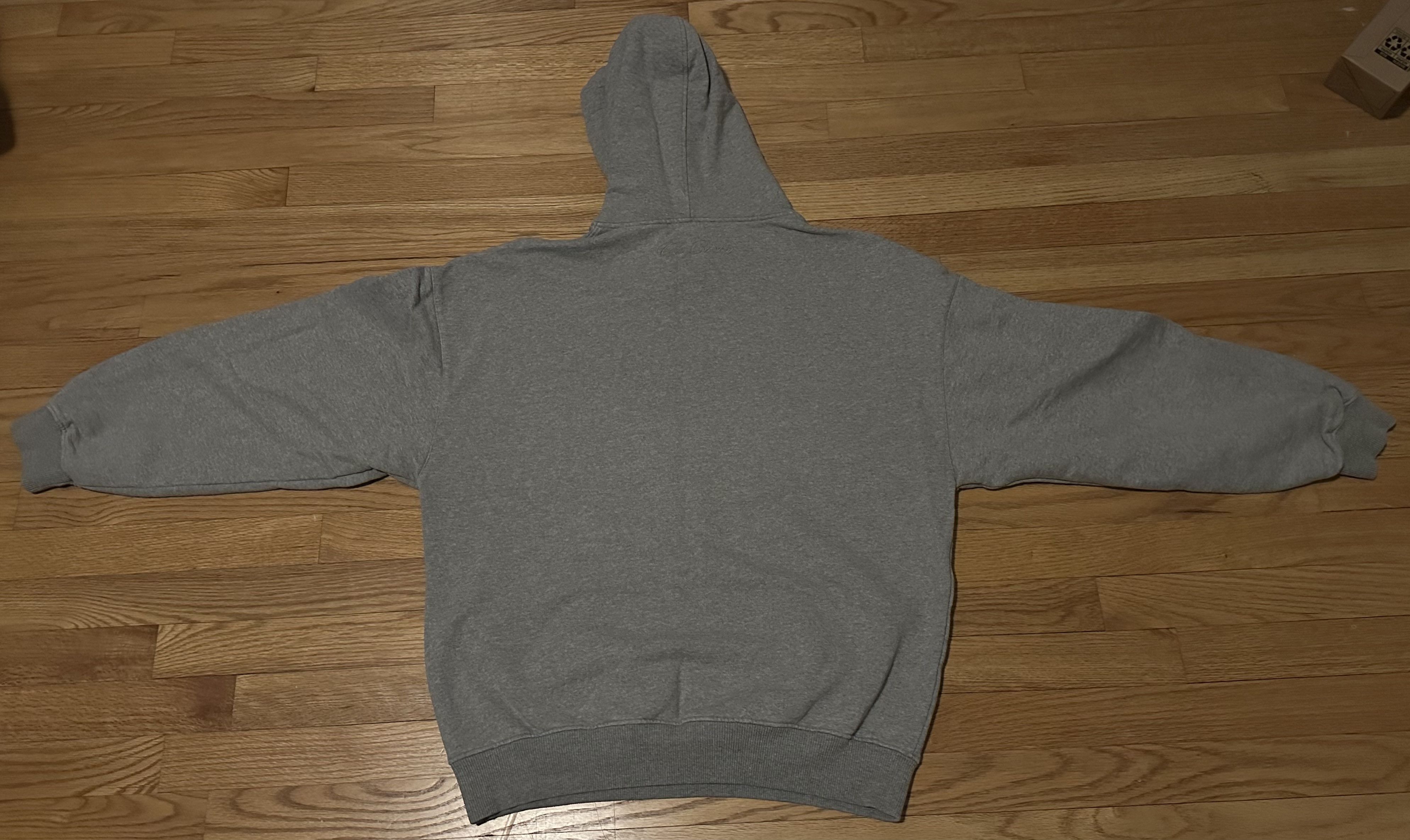 Cole Buxton Cole Buxton Grey Marl Warm Up Hoodie Medium Size Oversized Size US M / EU 48-50 / 2 - 3 Thumbnail