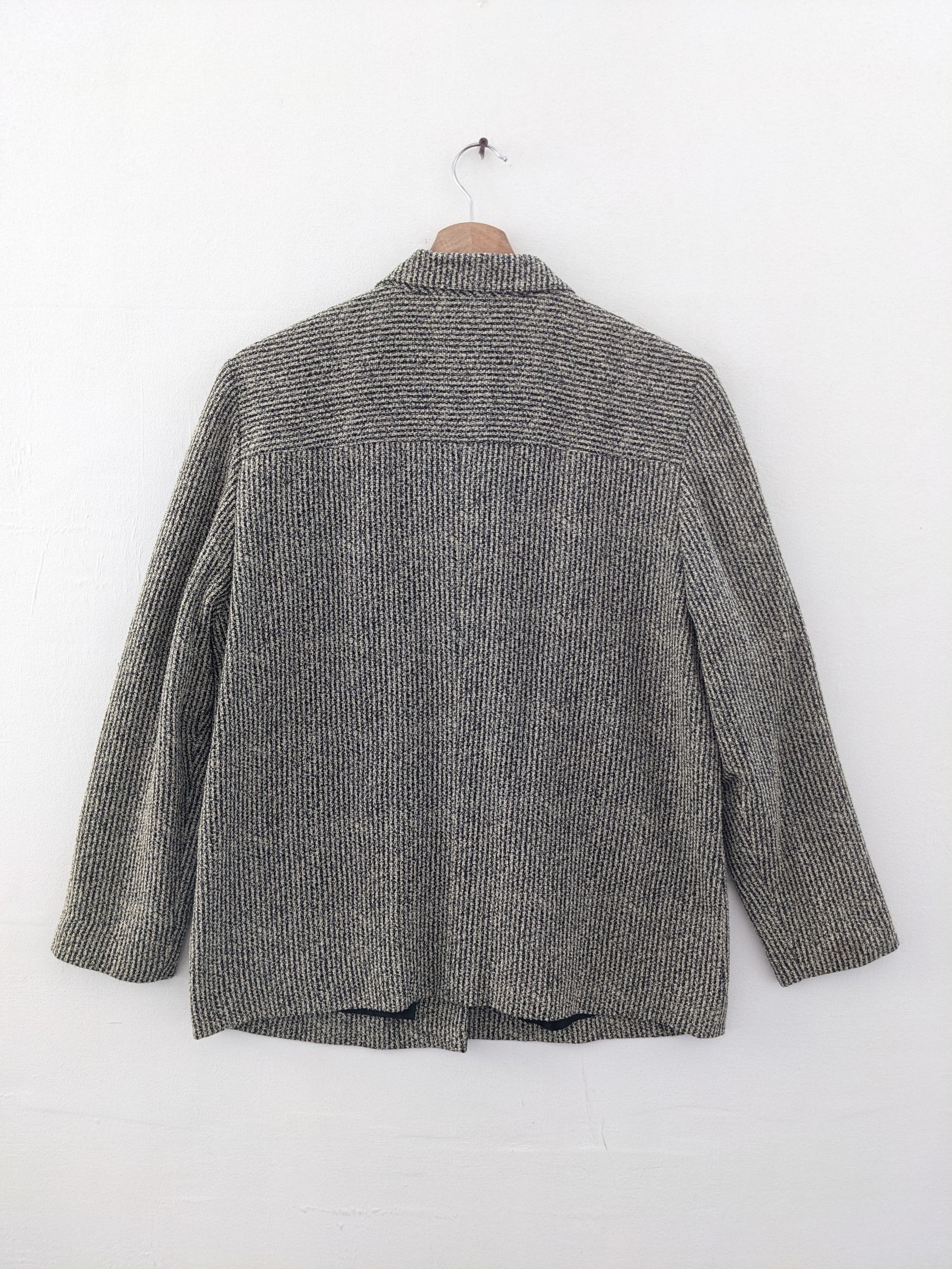 Japanese Brand × Vintage Vintage Striped Jacket Pattern Style by Milone Japan Size M / US 6-8 / IT 42-44 - 10 Thumbnail