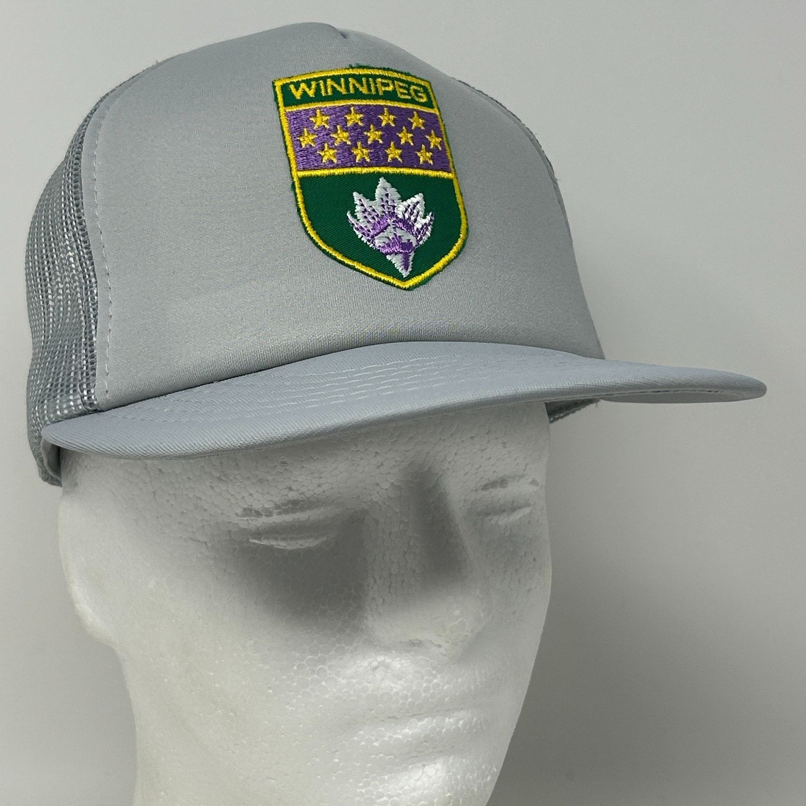 Vintage Vintage 80s Winnipeg Canada Trucker Hat Baseball Cap Size ONE SIZE - 9 Thumbnail