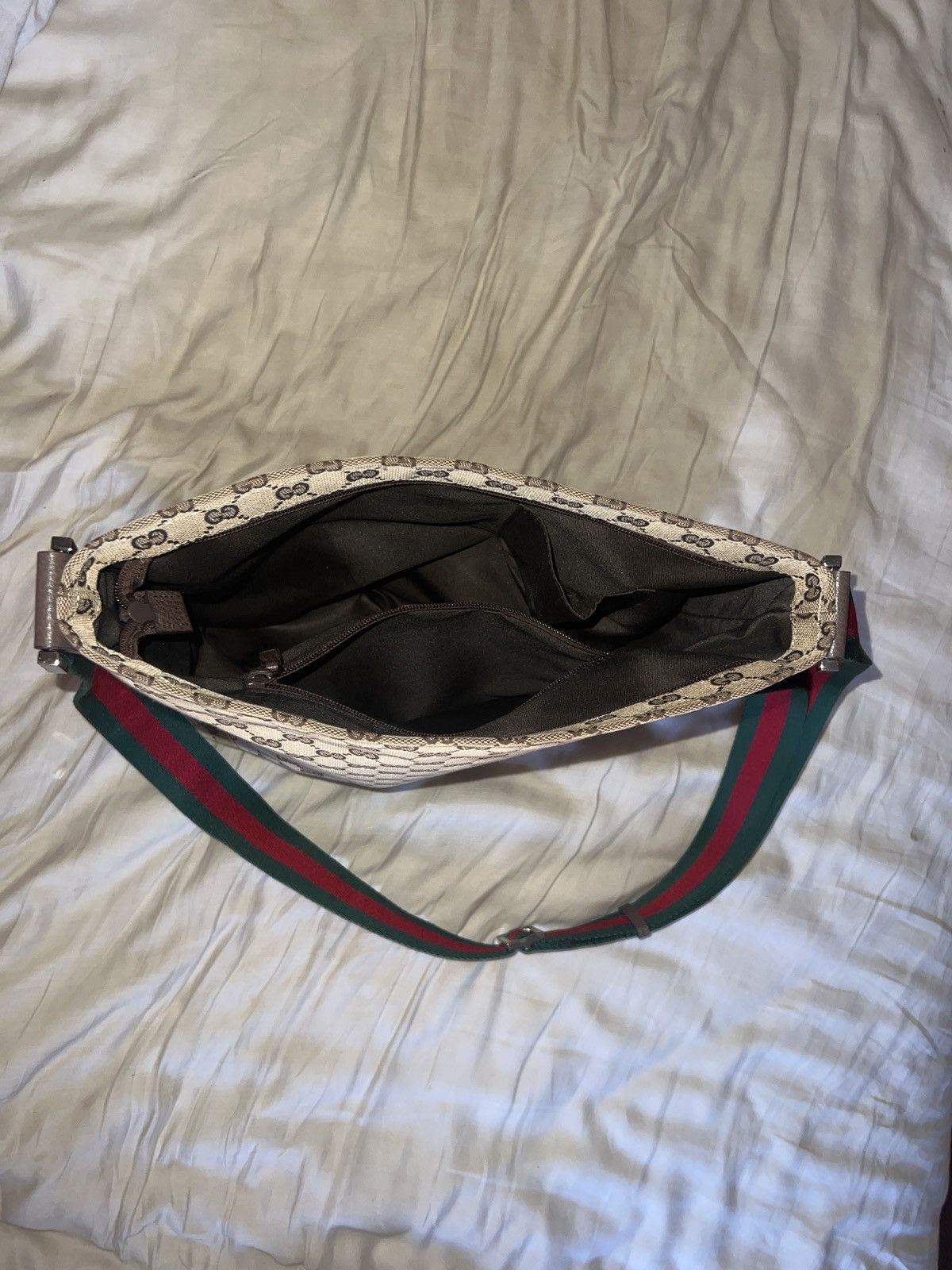 Gucci The Web Monochrome Crossbody Bag - Unisex Size ONE SIZE - 4 Thumbnail