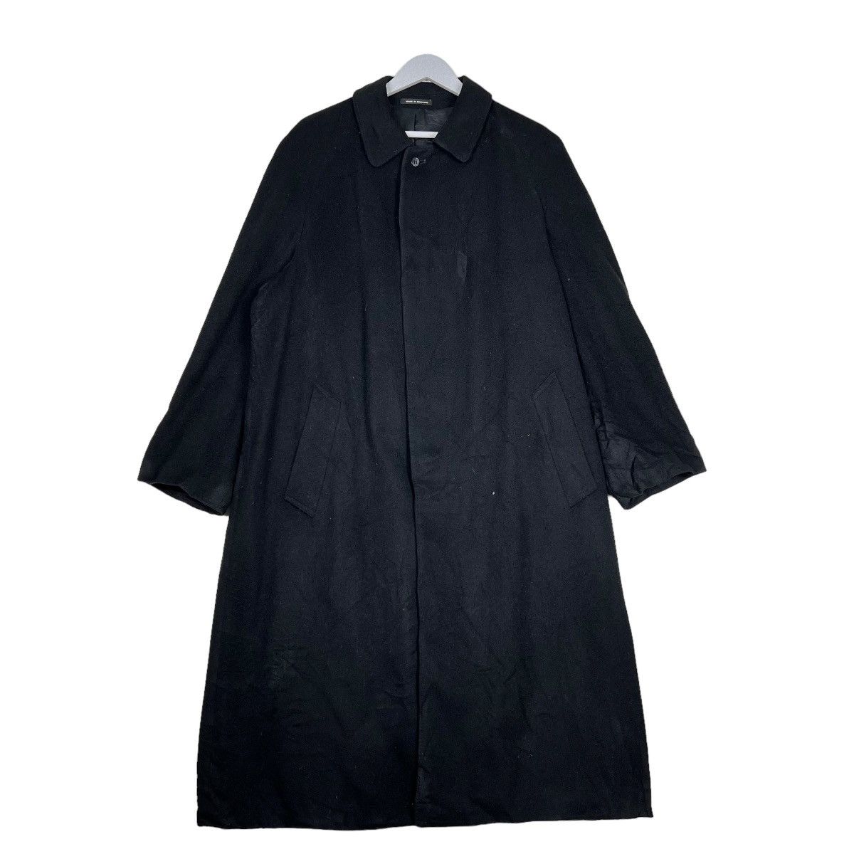 Autumn Cashmere 🔥 MOORBROOK PURE CASHMERE OVERCOAT MADE IN ENGLAND Size US XL / EU 56 / 4 - 2 Thumbnail