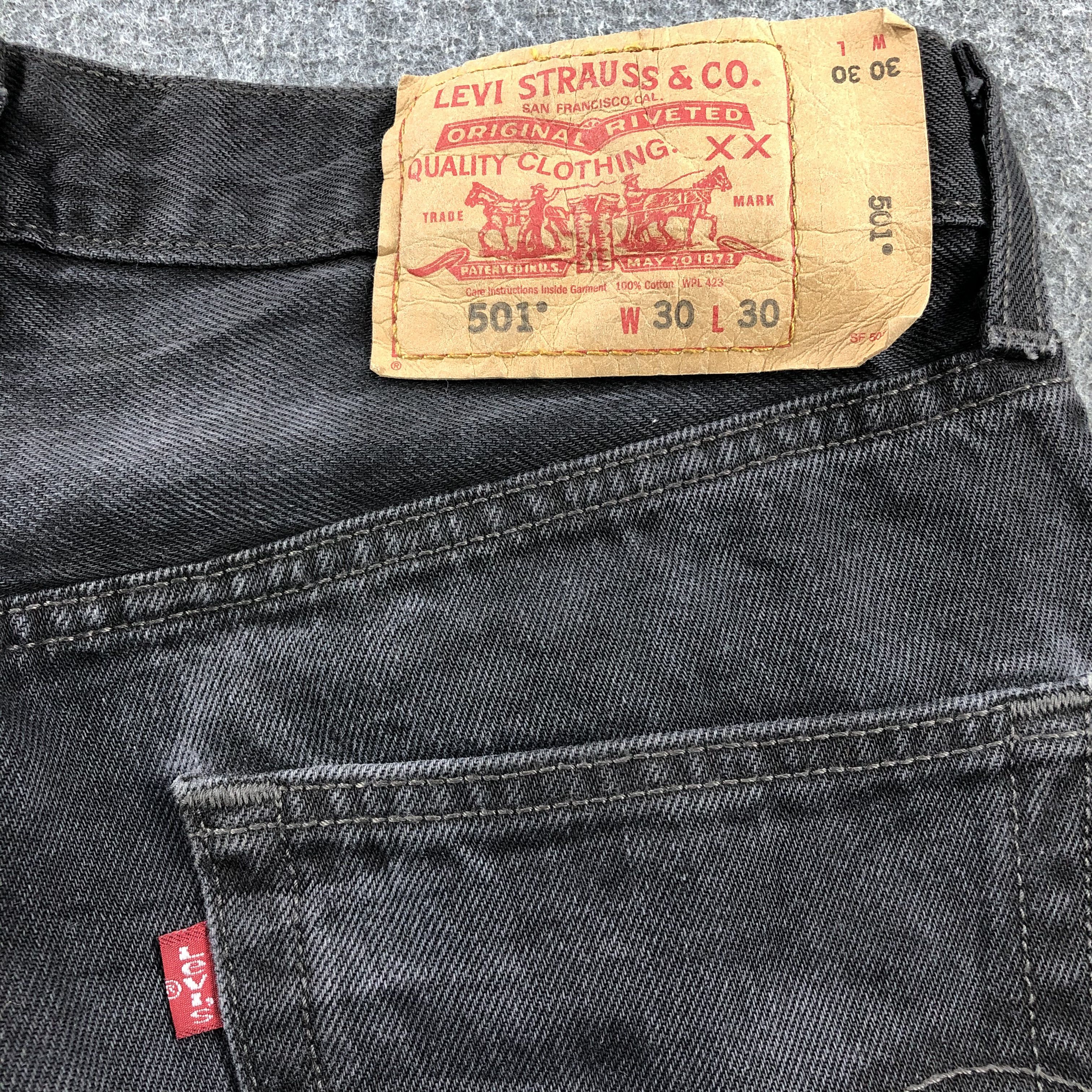 Levi's × Vintage 90s Vintage Earth Tone Levis 501 Jeans-JM1520 Size US 30 / EU 46 - 6 Thumbnail