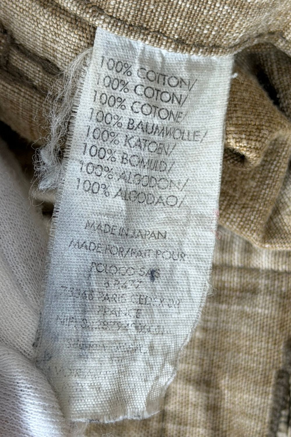 RRL Ralph Lauren Japanese Fabric Workwear Trousers Beige image 7