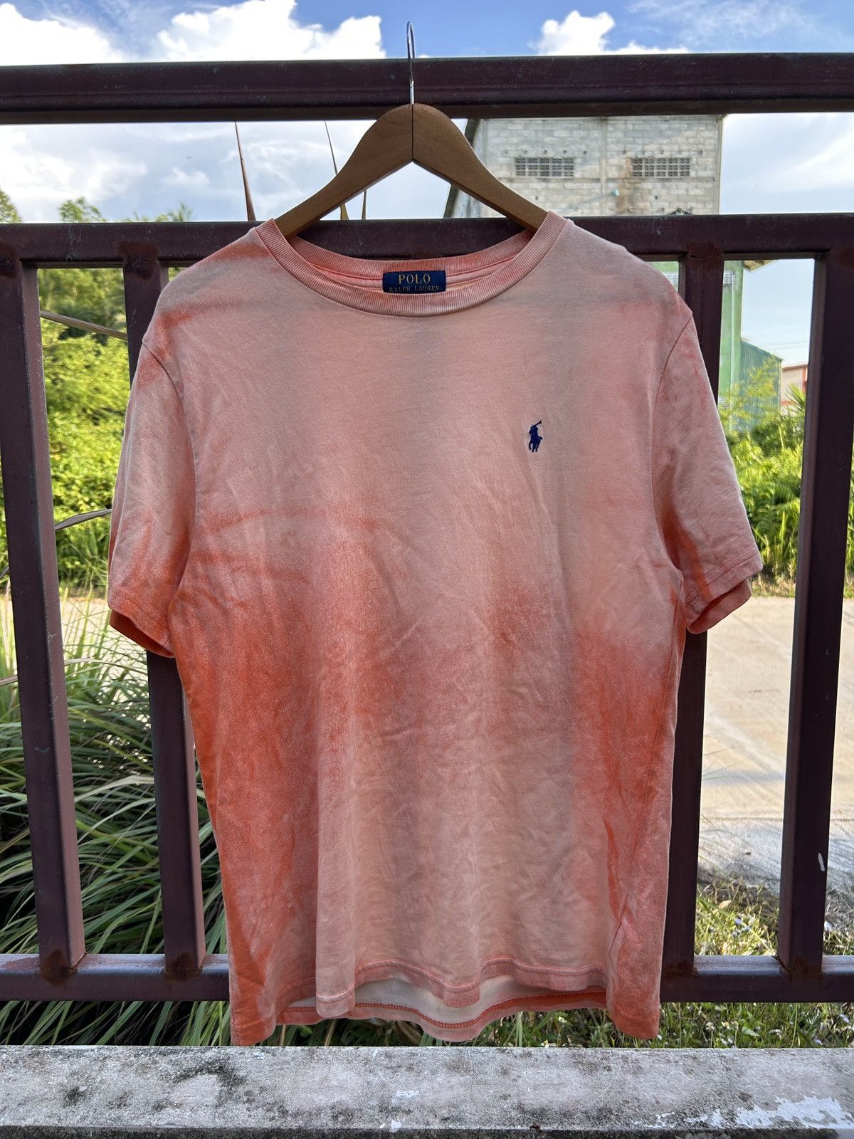 Vintage Thrashed Faded Tee shirt Ralph lauren Size US XXS / EU 40 - 1 Thumbnail
