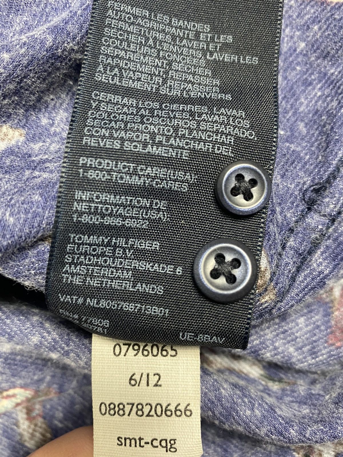Tommy Hilfiger Tommy Hilfiger Duke Pattern Button Up Shirt Size US M / EU 48-50 / 2 - 10 Thumbnail