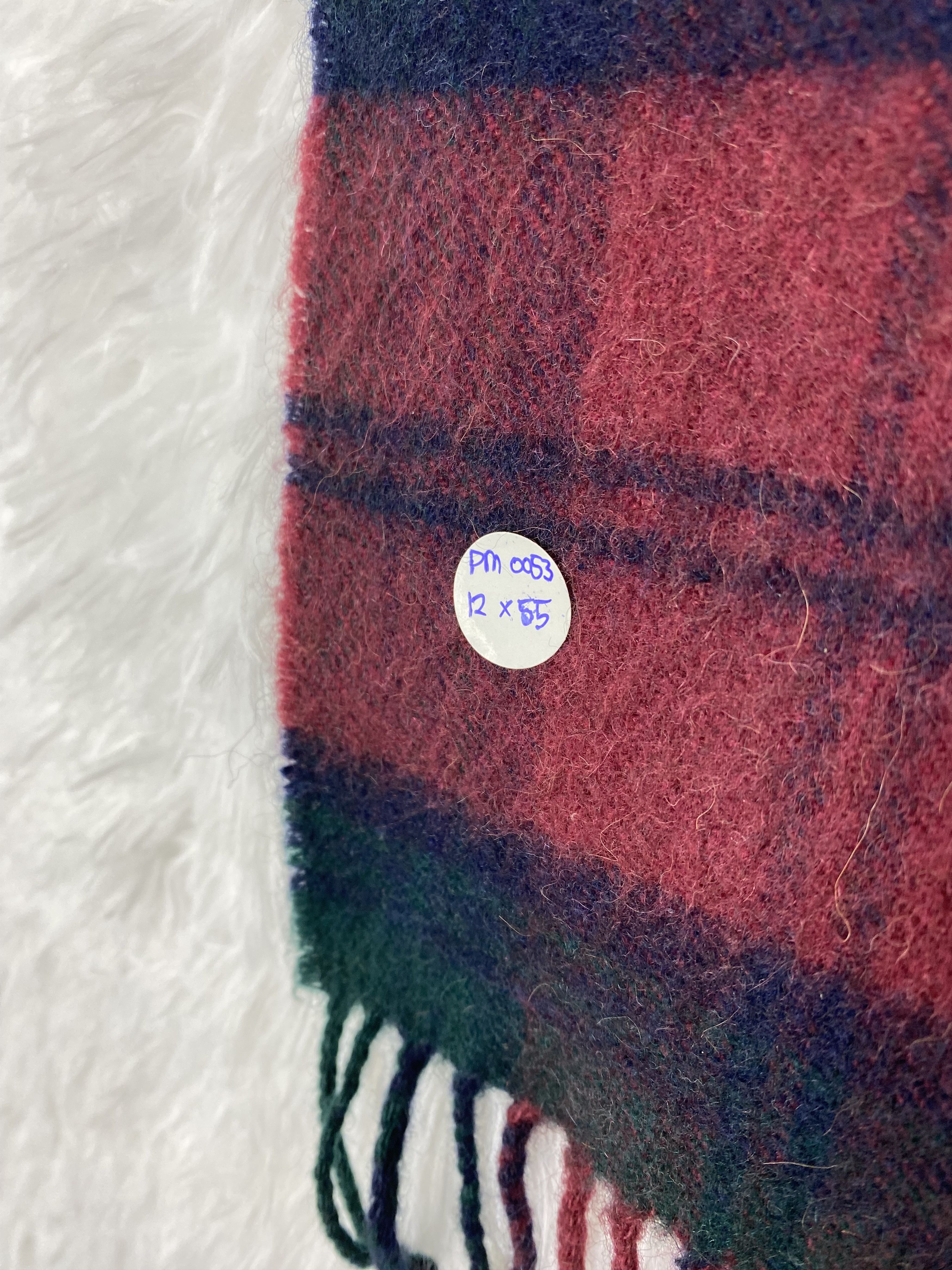Johnstons Of Elgin Vintage Johnstons of Elgin Scarf / Muffler Neckwear PM0053 Size ONE SIZE - 3 Thumbnail