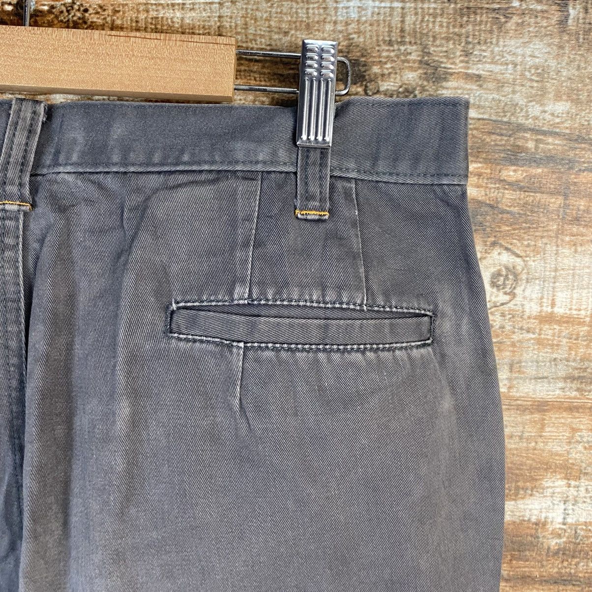 Japanese Brand DL Xebec Brown Cargo Multipocket Pants #C966 Size US 31 - 19 Thumbnail