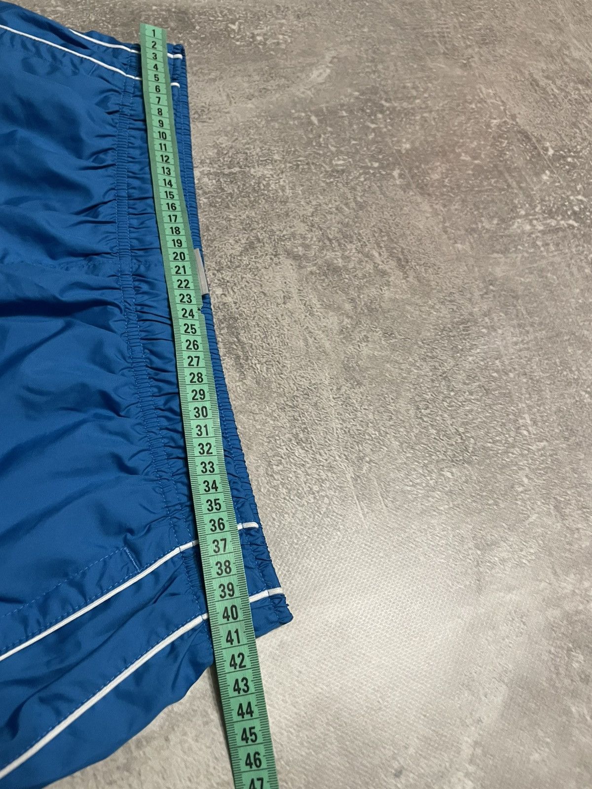 Nike × Vintage Vintage Nike Nylon Blue Shorts Drill Y2K Size US 34 / EU 50 - 13 Thumbnail