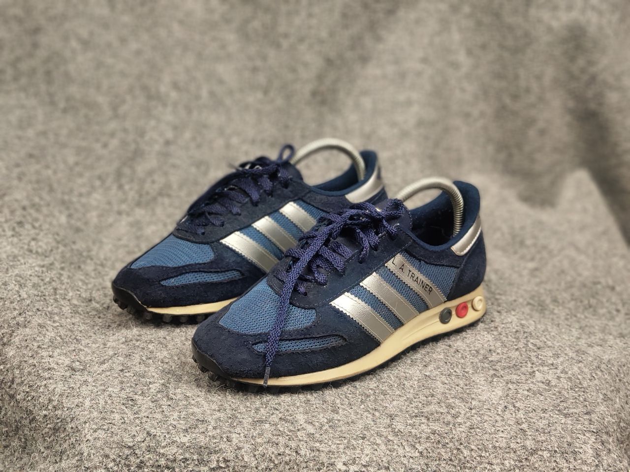 Adidas Rare Vintage 95's Adidas L.A.Trainer Sneakers made Slovenia Size US 5.5 / EU 38 - 13 Thumbnail