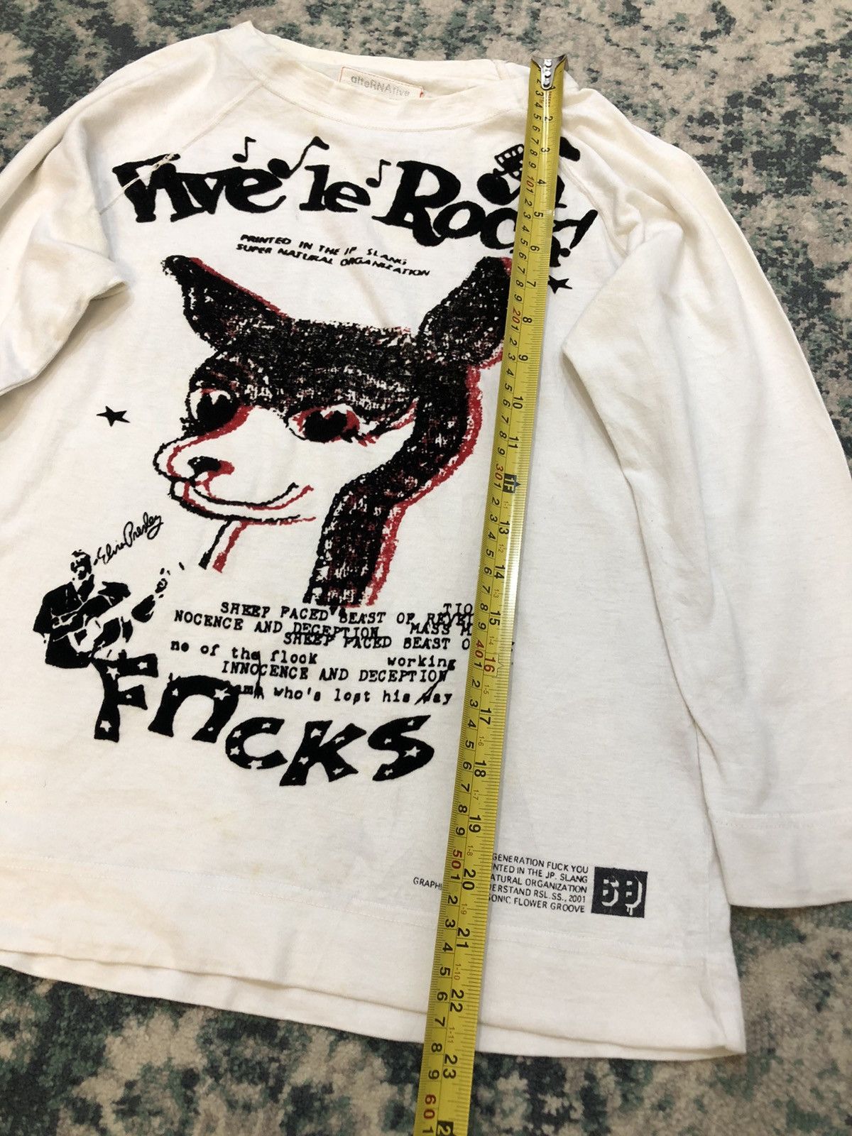 Japanese Brand × Malcolm McLaren × Seditionaries Rna Vive La Rock Muslin Malcom Mclaren Style Size US M / EU 48-50 / 2 - 11 Thumbnail