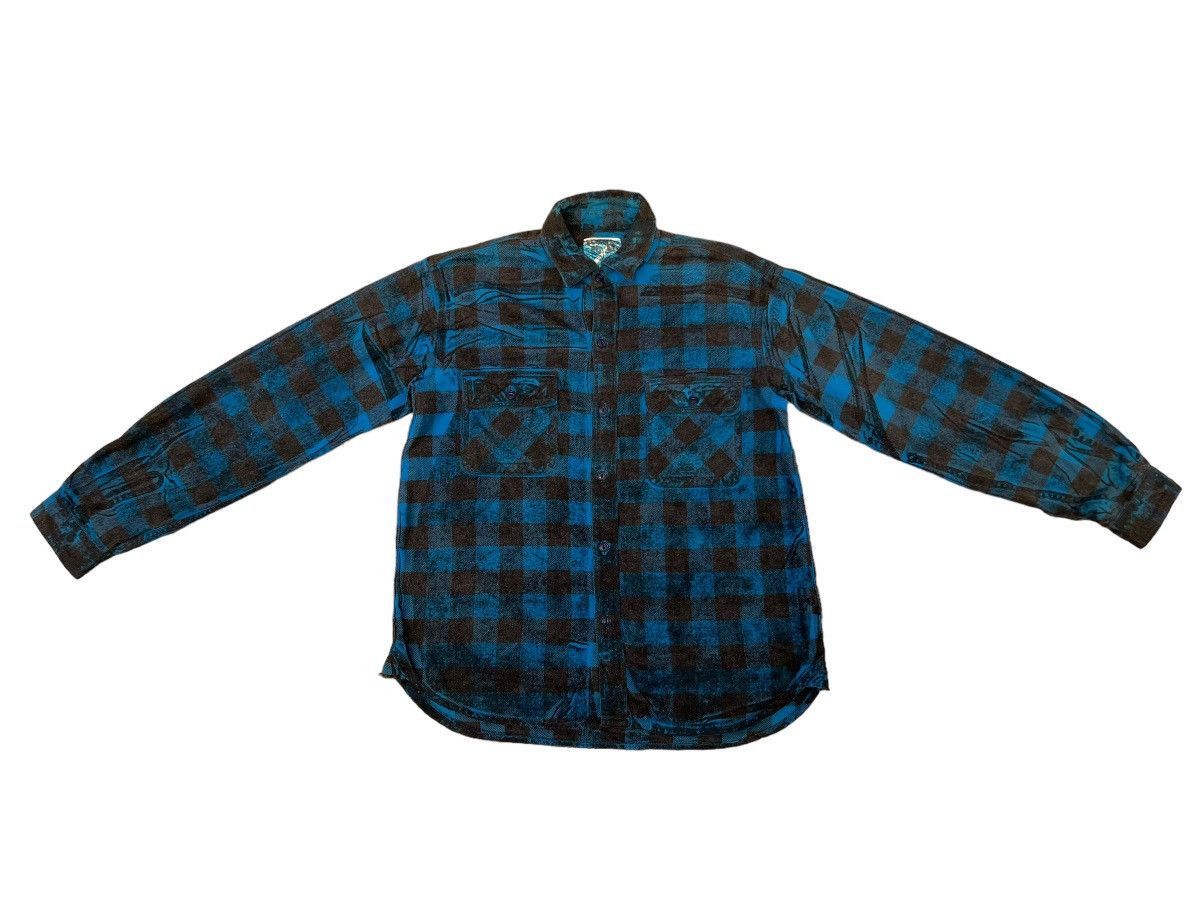 Flannel Balance Co. Pop Biz Japan Waxed Checks Flannel Shirt Size US M / EU 48-50 / 2 - 1 Thumbnail