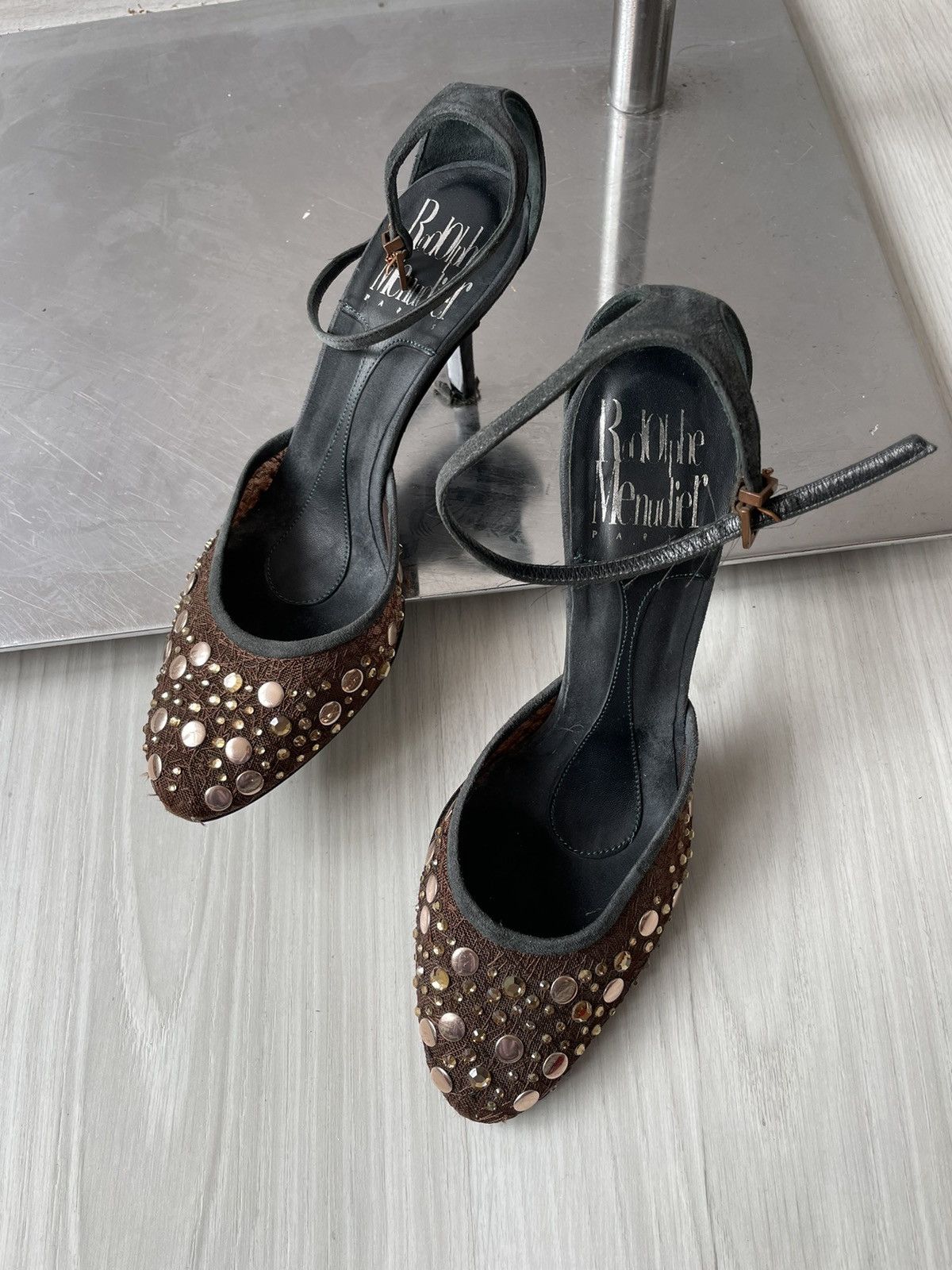 Vintage Rodolphe Menudier mules Size US 6 / IT 36 - 2 Thumbnail