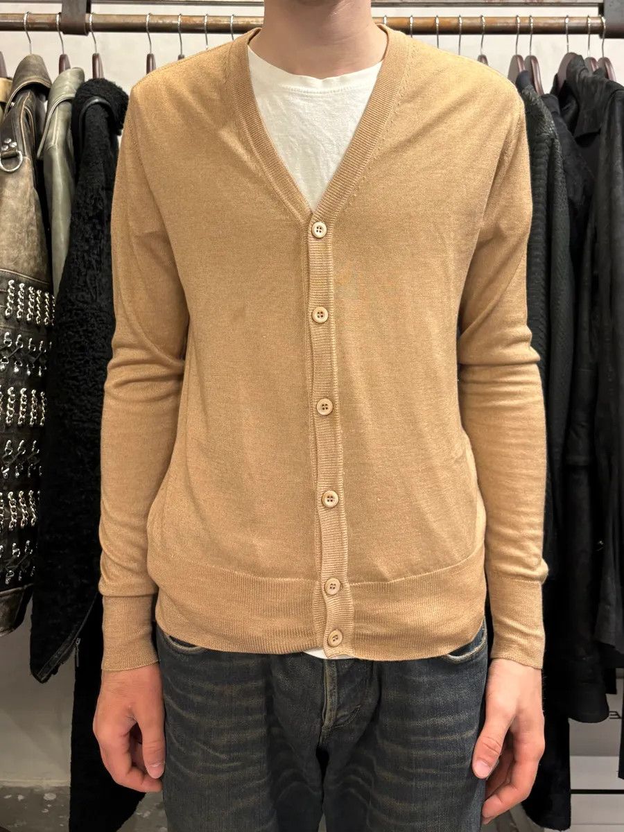 Prada AW2011 Prada Camel Wool & Silk Cardigan Size US S / EU 44-46 / 1 - 2 Thumbnail