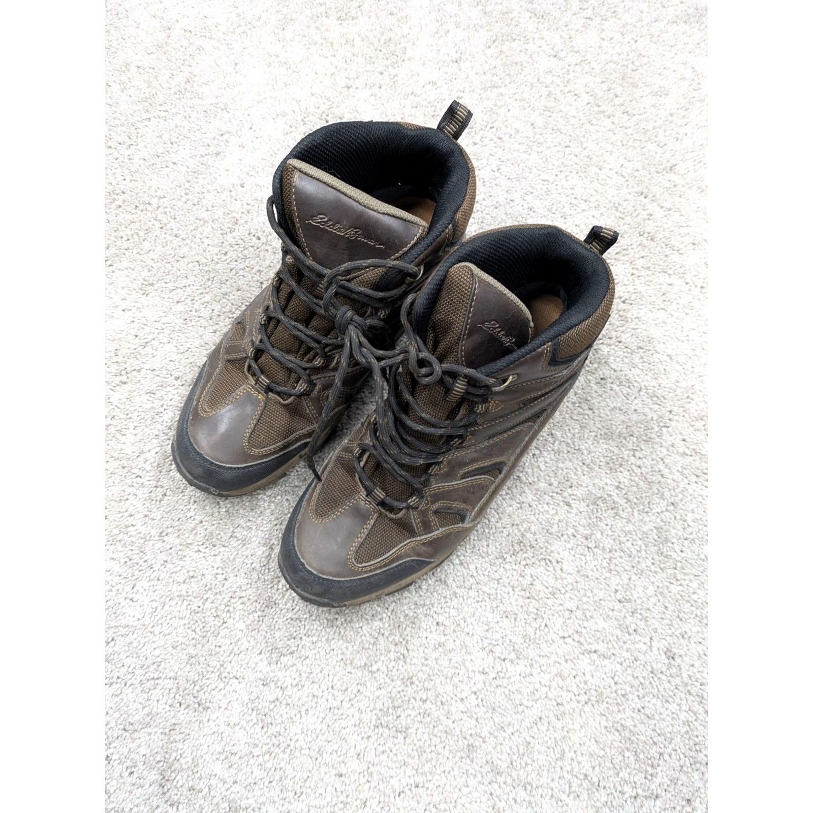 Eddie Bauer Fairmont Waterproof Hiking Boots Brown Size 9.5 M Eddie Bauer Boot Mens Size 10 Brown Fairmont Waterproof  main image 2
