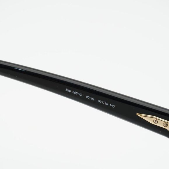 Missoni Missoni MIS 0067/S 0807 IR Sunglasses Black Cat Eye Frame Size ONE SIZE - 3 Thumbnail