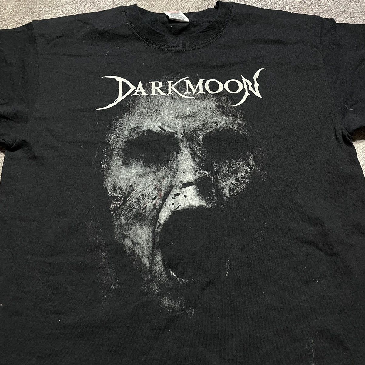 Vintage Vintage Y2K Darkmoon Graphic Band Tee Faded Black Grunge M Size US M / EU 48-50 / 2 - 2 Thumbnail