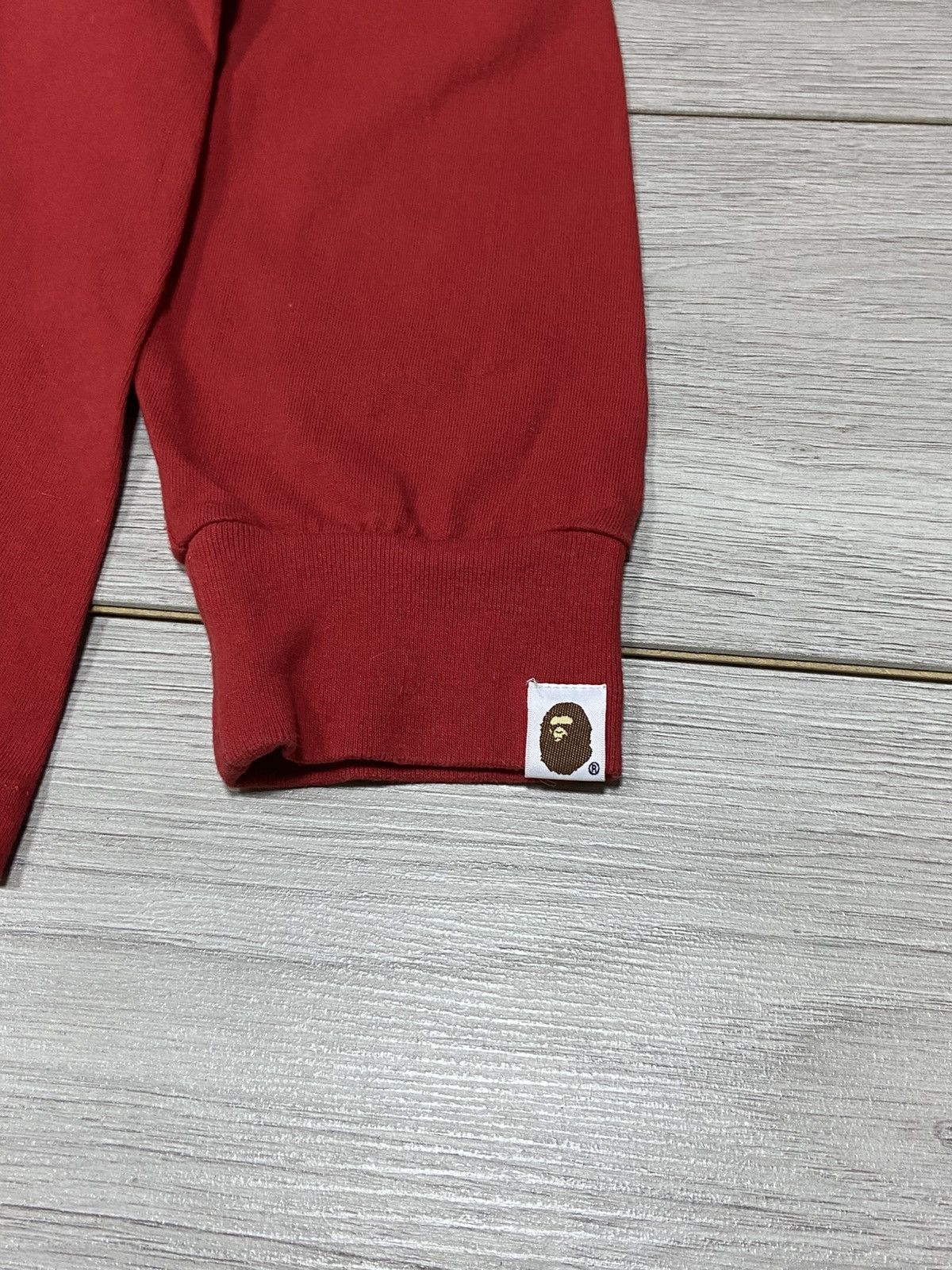 Bape Bape shark zip long sleeve big print Size US M / EU 48-50 / 2 - 3 Thumbnail