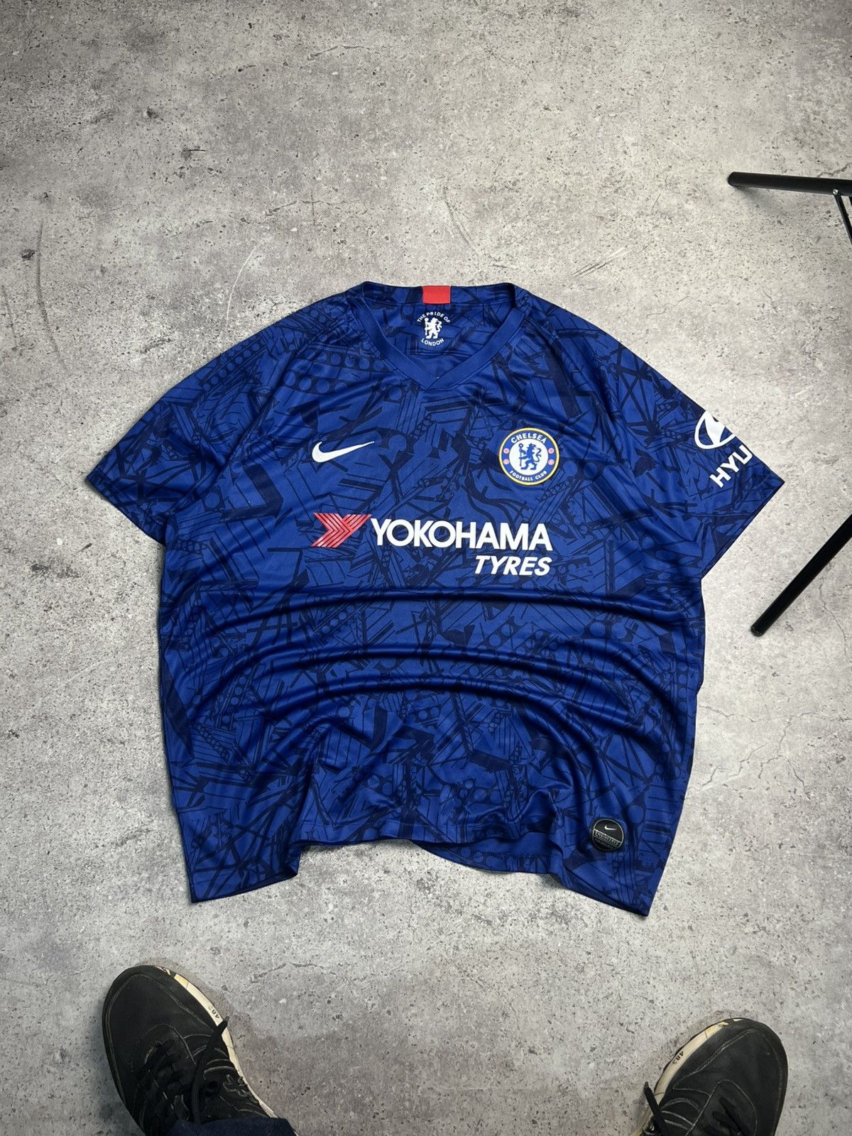 Nike Nike FC Chelsea Home 2019/20 Soccer Football Jersey Size US XXL / EU 58 / 5 - 1 Thumbnail