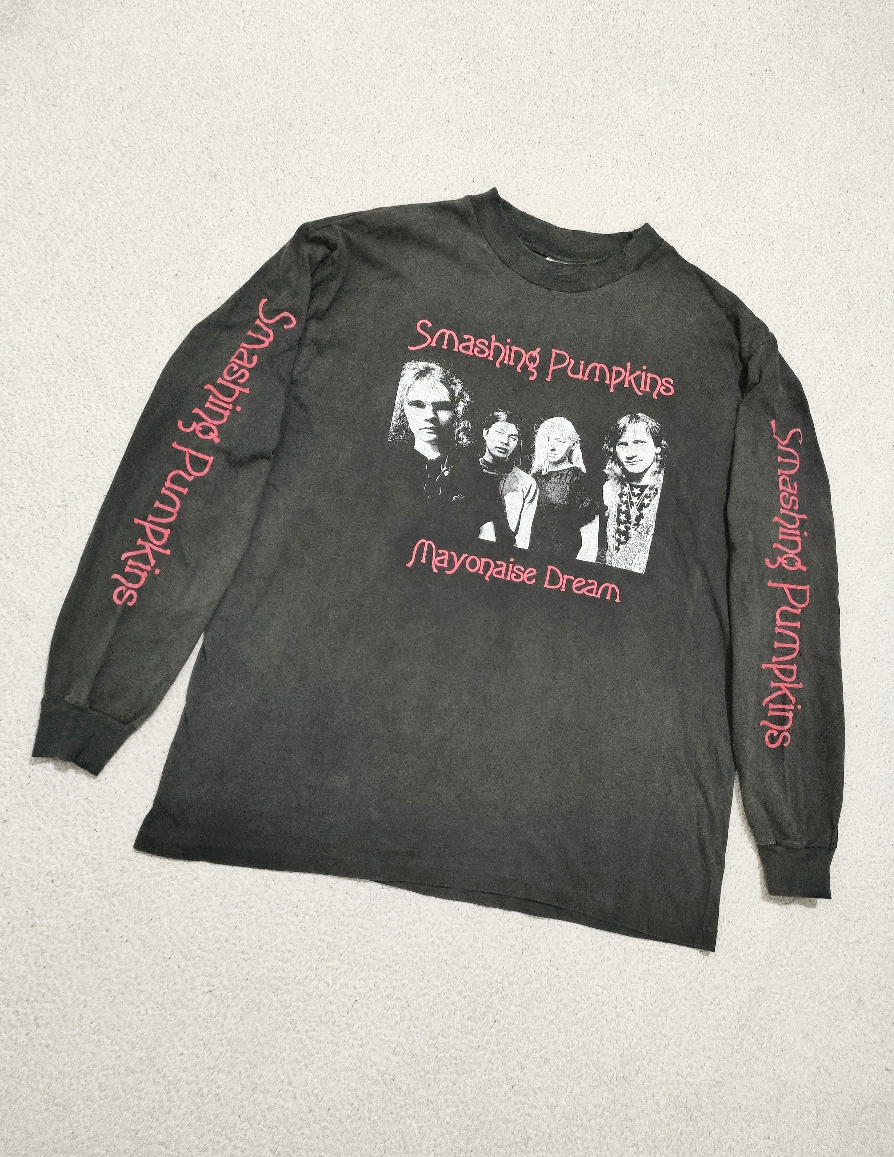Band Tees 90s THE SMASHING PUMPKINS - MAYONAISE DREAM Vintage Tee Size US XL / EU 56 / 4 - 2 Thumbnail