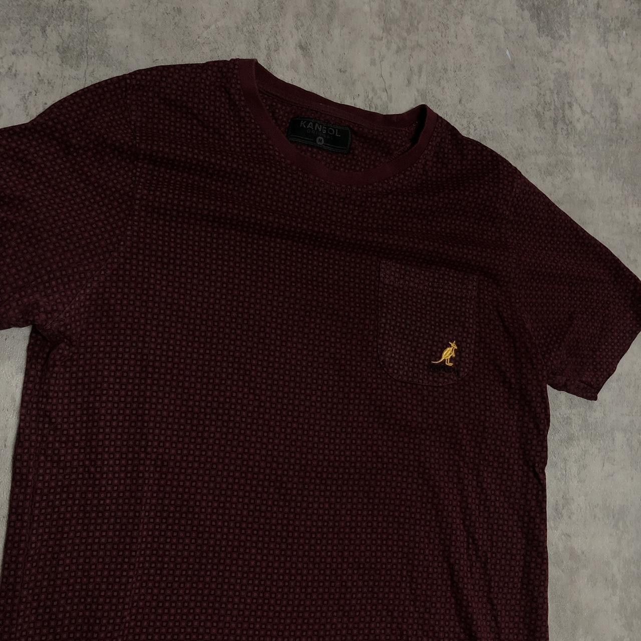 Kangol Burgundy Kangol short sleeve pocket tee #casual Size US M / EU 48-50 / 2 - 2 Thumbnail