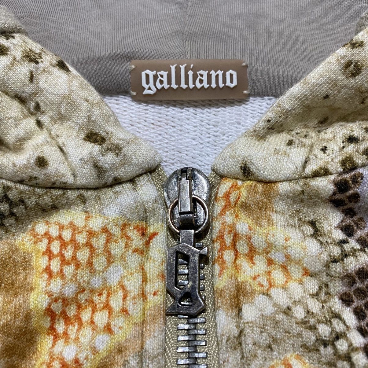 John Galliano John Galliano Animal Snake Skin Scales Print Zipper Hoodie Size US M / EU 48-50 / 2 - 3 Thumbnail