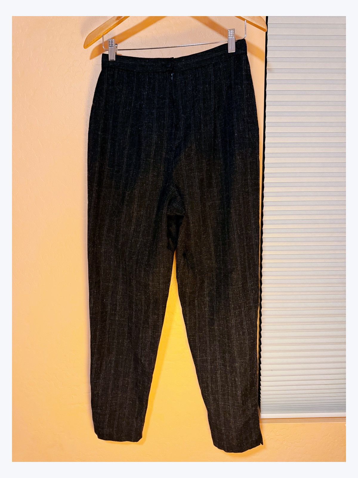 Other Vintage Judy Knapp California Tapered Pants – Pinstripe Size 28" / US 6 / IT 42 - 1 Thumbnail