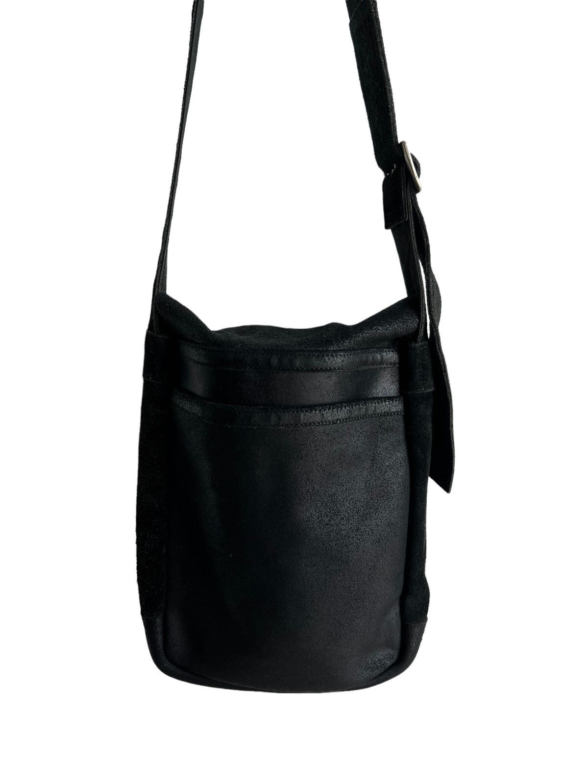 Porter 1990s Porter Yoshida & Co Suede Leather Flap Crossbody Bag Size ONE SIZE - 6 Thumbnail