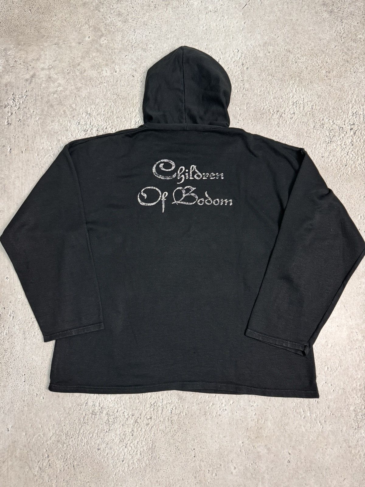 Band Tees × Vintage Vintage RARE BOXY 90s Children of Bodom hoodie Size US L / EU 52-54 / 3 - 8 Thumbnail