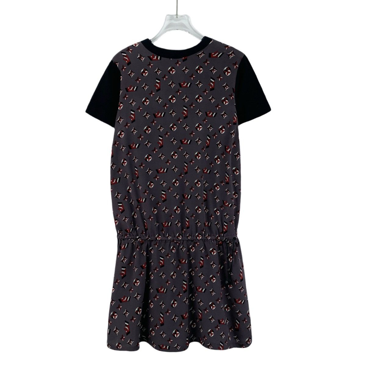 Louis Vuitton Louis Vuitton All-over Logo Print Short Sleeve Dress K26WX Size M / US 6-8 / IT 42-44 - 1 Thumbnail