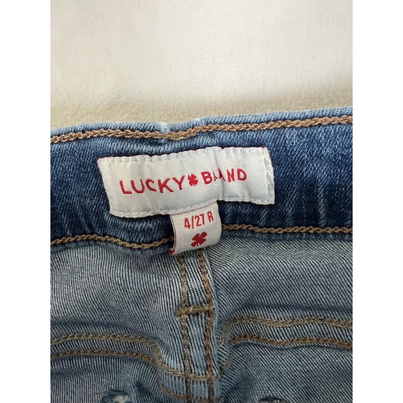 Lucky Brand Lucky Brand Jeans Womens 4/27R Blue Bootcut Mid Rise Stretch Size 27" / US 4 / IT 40 - 2 Thumbnail