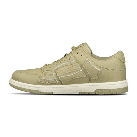 Amiri o1w1db10125 Skeleton Low Top Sneakers in Sage Green Size US 11 / EU 44 - 4 Thumbnail