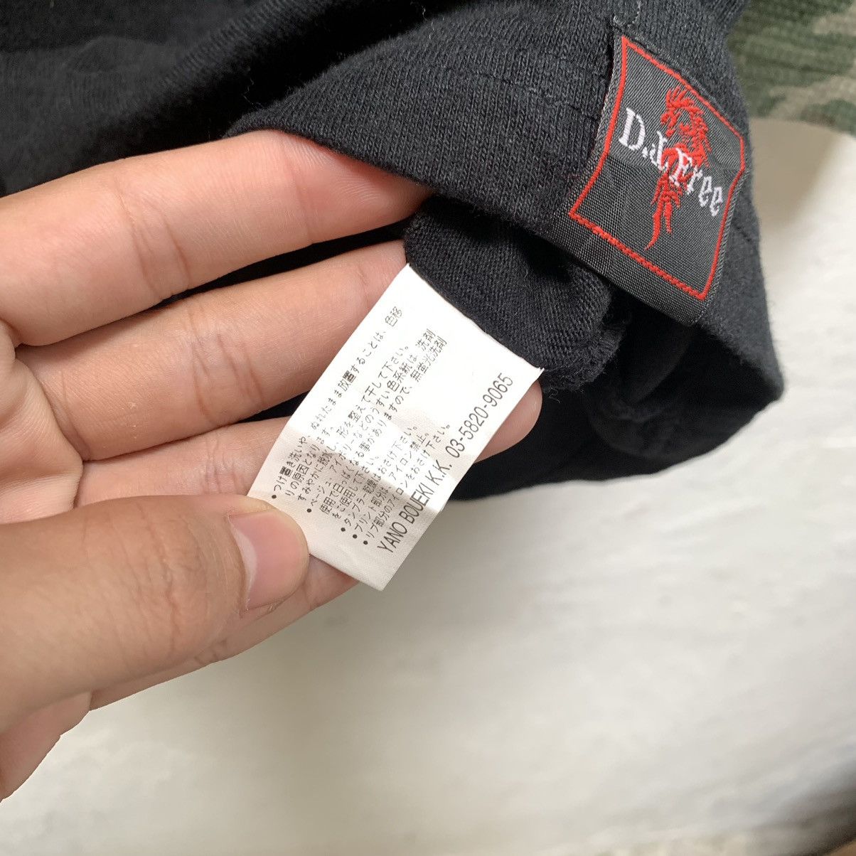 Japanese Brand DJ FREE Tribal Design Reglan LongSleeve IfSixWanNine Style Size US L / EU 52-54 / 3 - 12 Thumbnail
