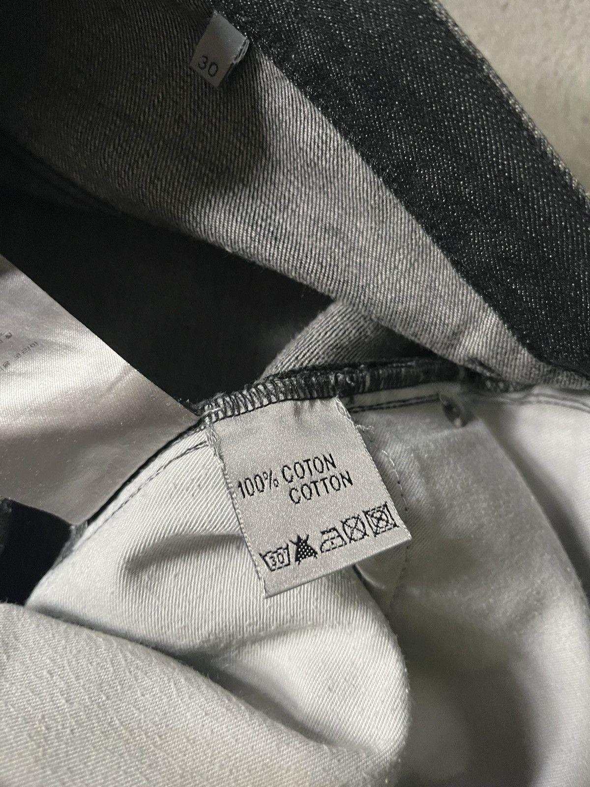 Dior Dior S/S 11 Jake jeans black washed by Kris Van Assche Size US 30 / EU 46 - 18 Thumbnail