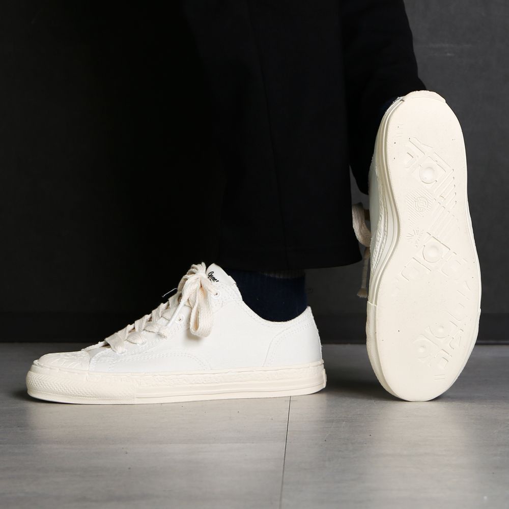 Maison MIHARA YASUHIRO MMY White General Scale Past Sole Trainers Size US 9 / EU 42 - 6 Thumbnail
