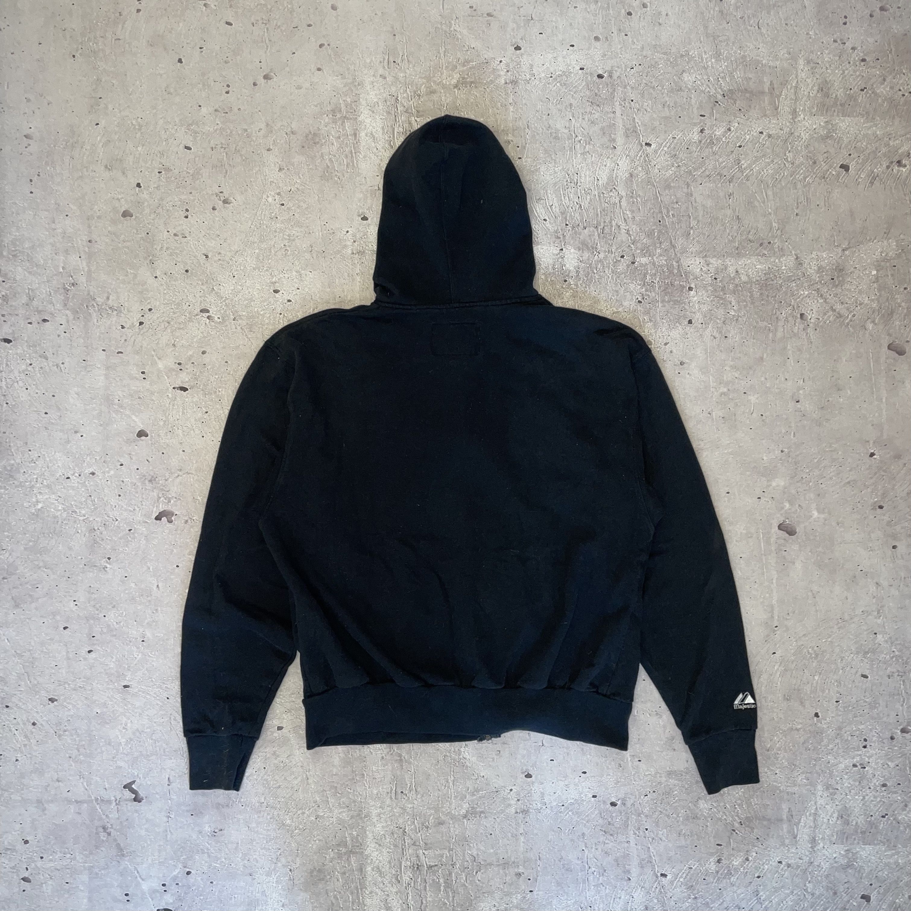 Majestic × NHL × Vintage 90's Pittsburgh Penguins Majestic Made in Korea Zip Hoodie Size US M / EU 48-50 / 2 - 4 Thumbnail