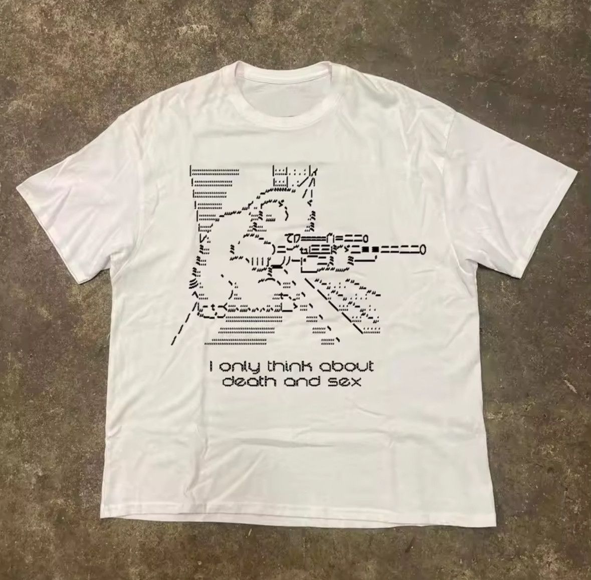 Other Vintage American Sniper Cat Graphic White T-Shirt Size US L / EU 52-54 / 3 - 1 Thumbnail