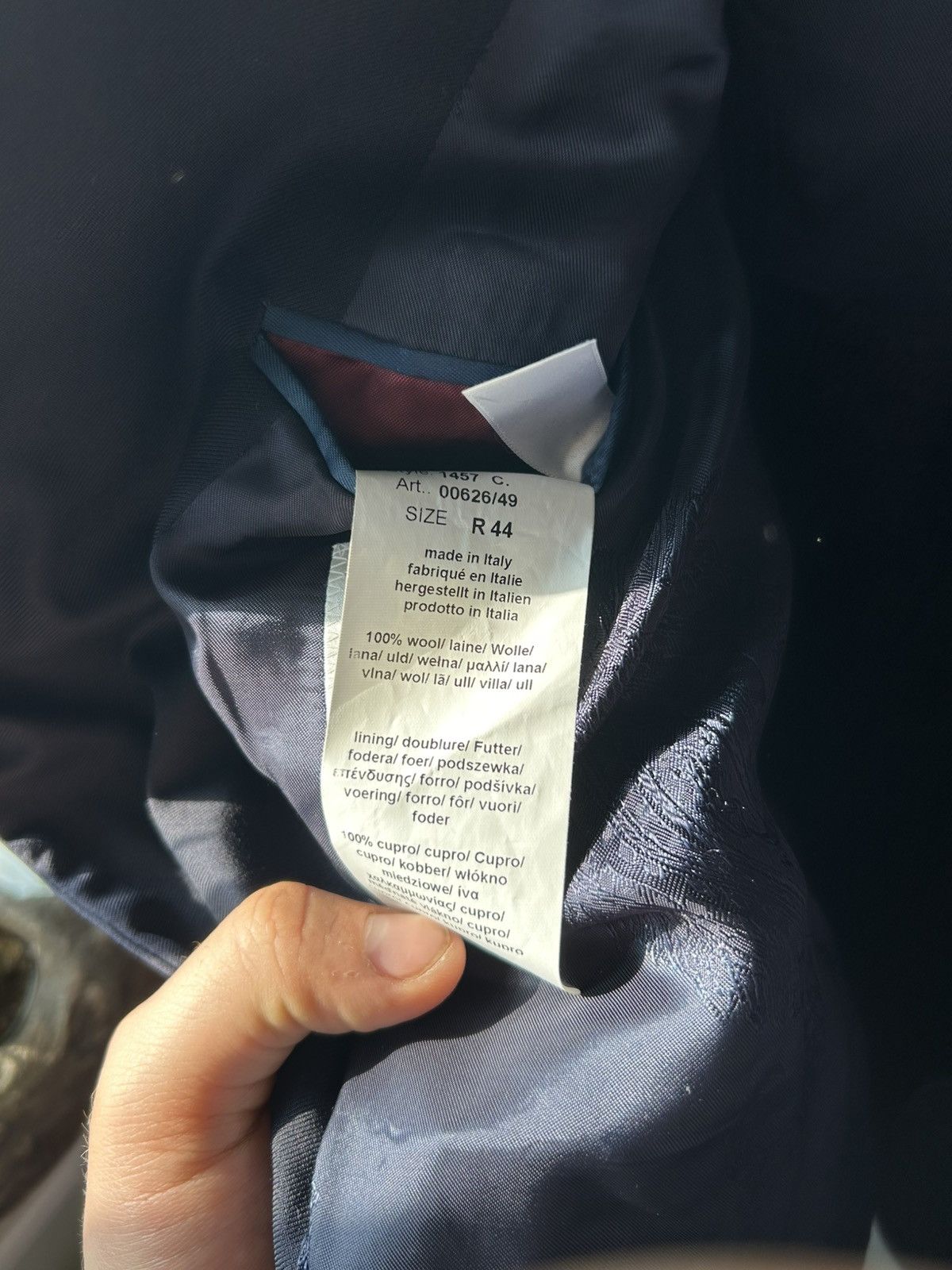 Paul Smith Paul Smith SOHO FIT Blazer 44 Made in Italy Paisley Lining Size 44R - 7 Thumbnail
