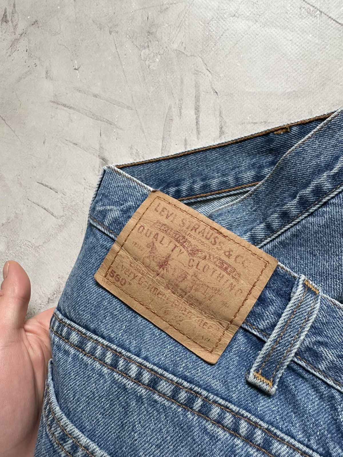Levi's Levi’s vintage 560 mens jeans size 32x34 Size US 32 / EU 48 - 15 Thumbnail